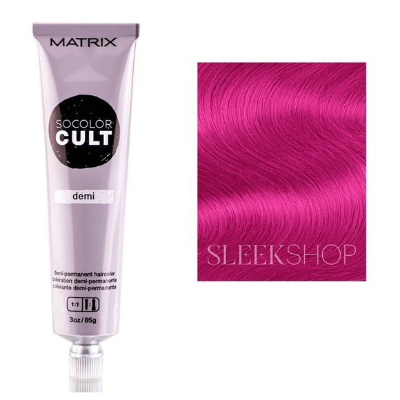 MATTIX SOCOLOR CULT Demi Flamenco Fuchsia Haircolor new 3oz tube - Picture 1 of 4